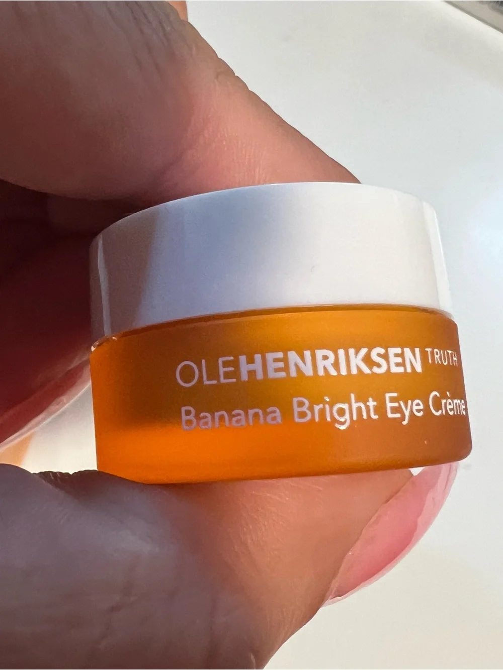 Ole Henriksen Banana Bright Eye Cream 3ml Vitamin C Collagen New